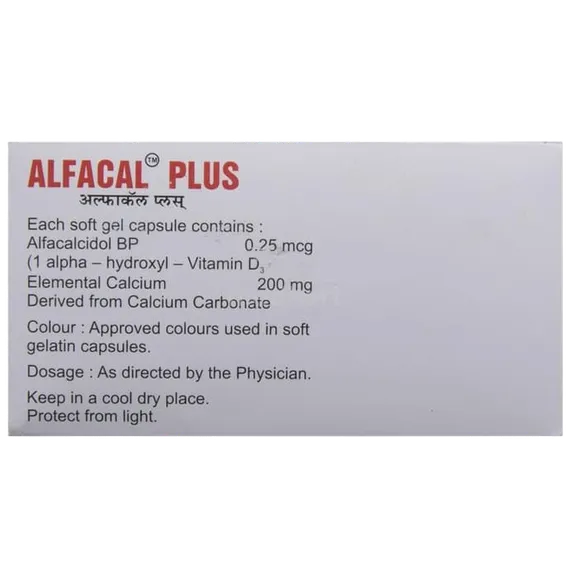 alfacal plus capsule 10's